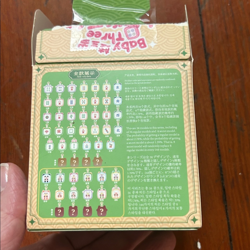 Baby Three Little Mahjong (CONFIRMED) Bunny - Picture 16 of 16